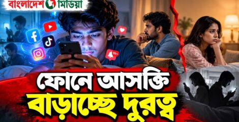 ফোনের প্রতি আসক্তি যেভাবে বাড়াচ্ছে দুরত্ব