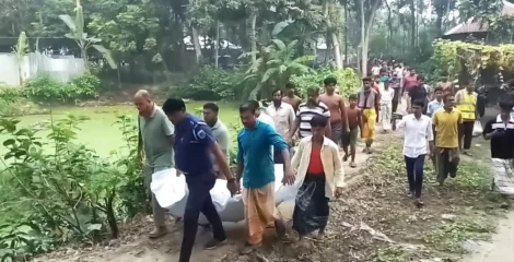 পাবনায় নিখোঁজের একদিন পর হলুদ ক্ষেতে ব্যবসায়ীর ঝলসানো মরদেহ