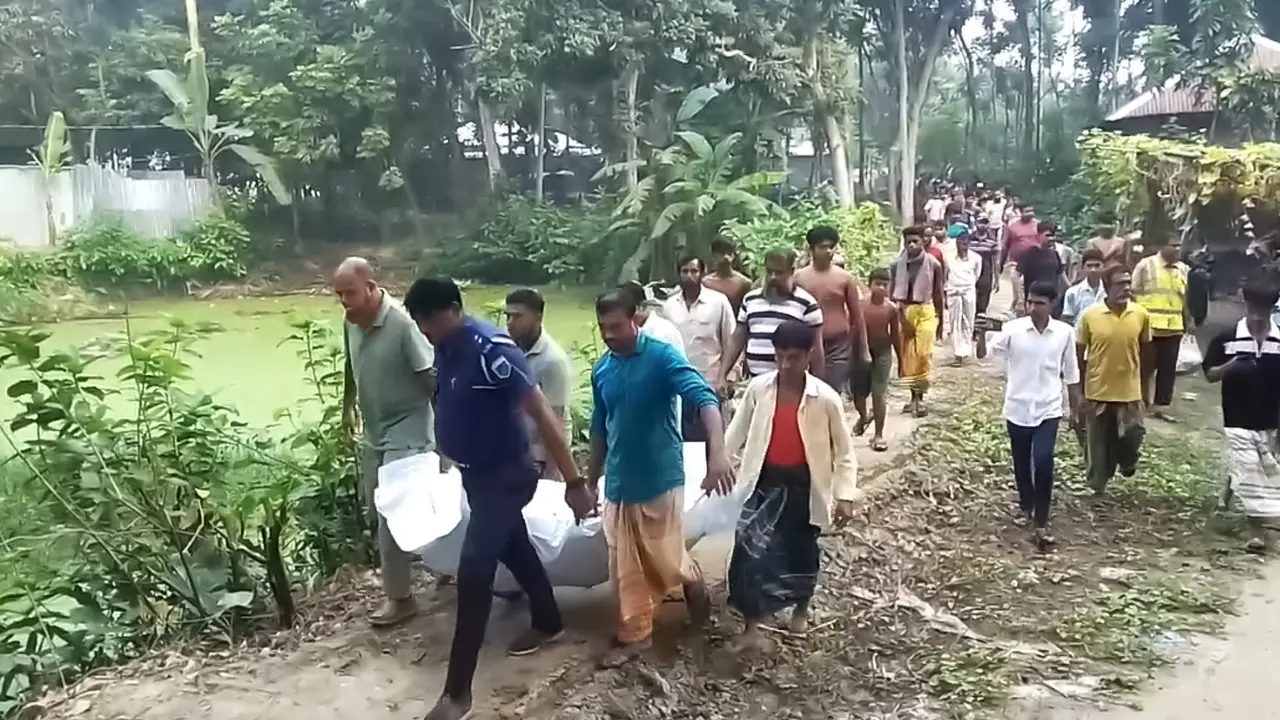 পাবনায় নিখোঁজের একদিন পর হলুদ ক্ষেতে ব্যবসায়ীর ঝলসানো মরদেহ
