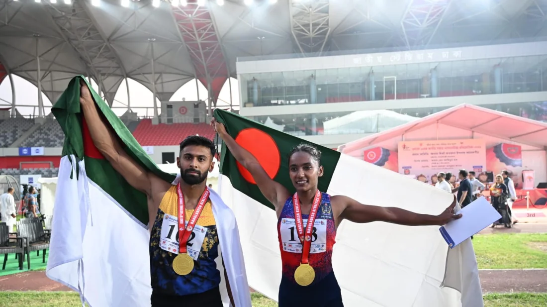 আবারও দেশের দ্রুততম মানব ইমরানুর, মানবী শিরিন