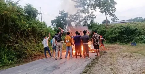 সাজেকে অবরোধকারীদের সঙ্গে আইনশৃঙ্খলা বাহিনীর গোলাগুলি