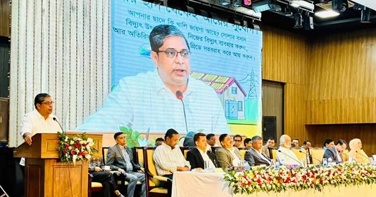 প্রধানমন্ত্রীর বাসার সৌরবিদ্যুৎ থেকে গ্রিডে গেল ১২০০ ইউনিট