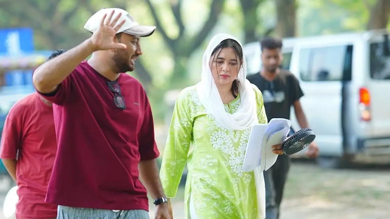 ৯ মাস পর শুটিংয়ে ফিরলেন তানিয়া বৃষ্টি